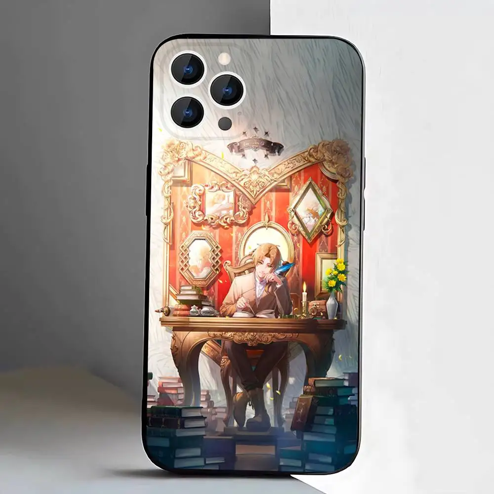 حافظة هاتف Mushoku Tensei التناسخ العاطلين عن العمل لهاتف iPhone 17,16,15,14,13,12,11,Pro,XS,Max,XR,Plus,E,SE4,غطاء ناعم أسود صغير #5