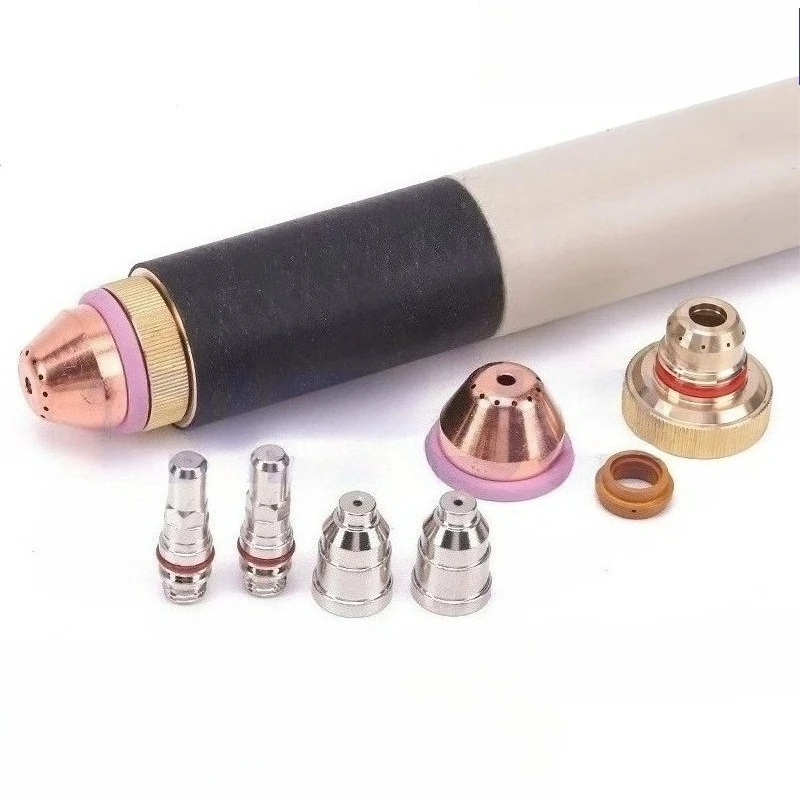 2001 copper outer coat protective cut 200a electrode plasma accessories water core cutting nozzle HC-2001