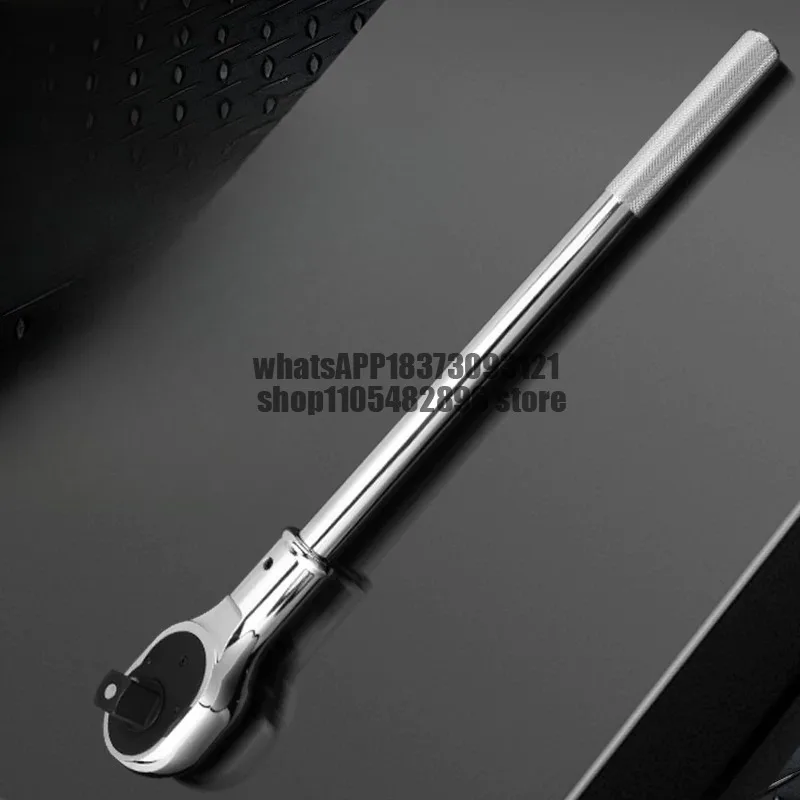 Heavy duty ratchet wrench 3/4 hand large vehicle industrial grade 1 inch square board auto repair tool