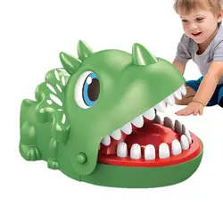 Dentist Games Fun Hilarious Mouth Game Biting Finger Dentist Toy Crocodile Teeth Toys Game Interactive Teeth Toy For Seniors