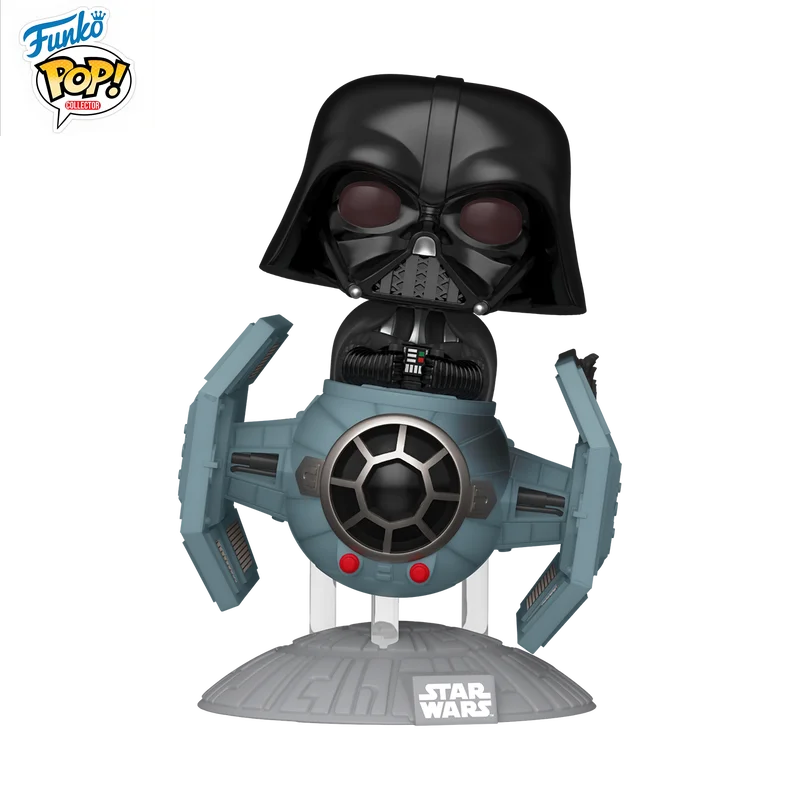 In Stock FUNKO POP Original Star Wars Black Warrior with Vaddas Vader Limited Mobile Phone Model Collection Holiday Gifts - Image 3