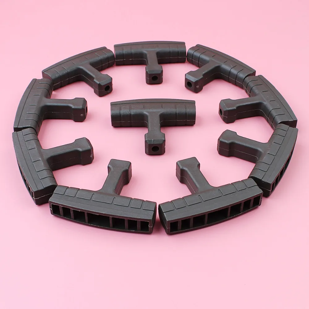 10 pz/lotto Maniglia di Avviamento a Strappo Grip Per Husqvarna 40 42 44 50 51 55 61 66 394 395 55 Rancher Motore Motosega Parte Del Motore