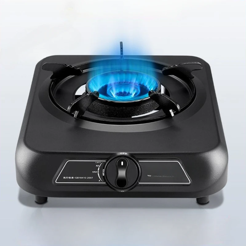 Desktop high-fire single-burner gas stove household single-burner liquefied gas energy-saving large fire cooktop gas stove