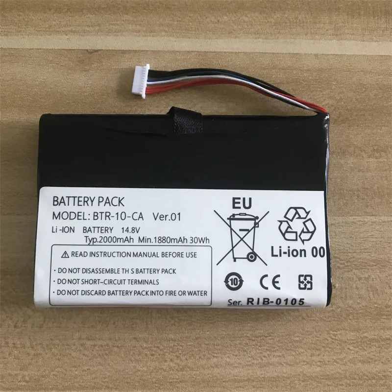 

BTR-10 Battery Replacement for FSM-11S FSM-12S FSM-11R 12R Fusion Splicer Li-ion Battery Pack BTR-10-CA 14.8V 2000Mah