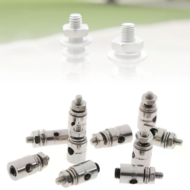 10Pcs RC Airplane Boat Pushrod Linkage Stopper Servo Connectors Adjustable Diameter Helicopter 2.1mm/1.8mm/1.5mm/1.1mm RC Boat