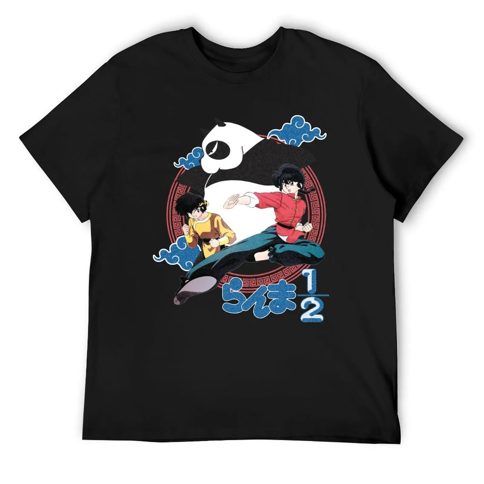 

Ranma 1/2 T-Shirt animal prinfor boys oversizeds football t shirt mens t shirts