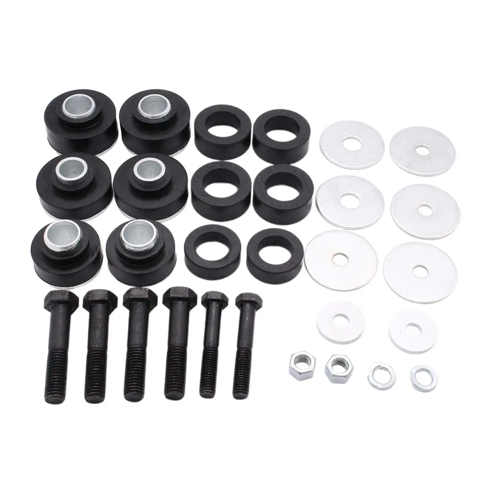 

Subframe Body Mount Bushing Kit with Hardware for Nova 1968-1972 Sturdy