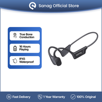 Sanag B22S True Bone Conduction Bluetooth Earphone Open Ear Wireless Sport Earbuds IPX5 Waterproof Headphone HiFi Bass Headset