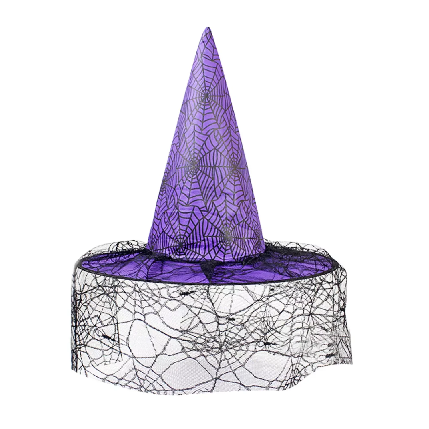 

Wholesale Halloween Witch Hats Masquerade Party Performance Costume Props Halloween Witch Hats