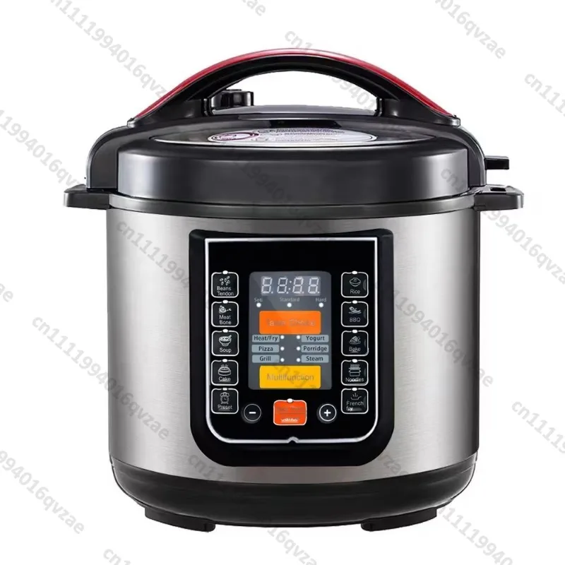 6L Non-stick Coated Inner Pot Household Coocker Electric Pressure Cooker
