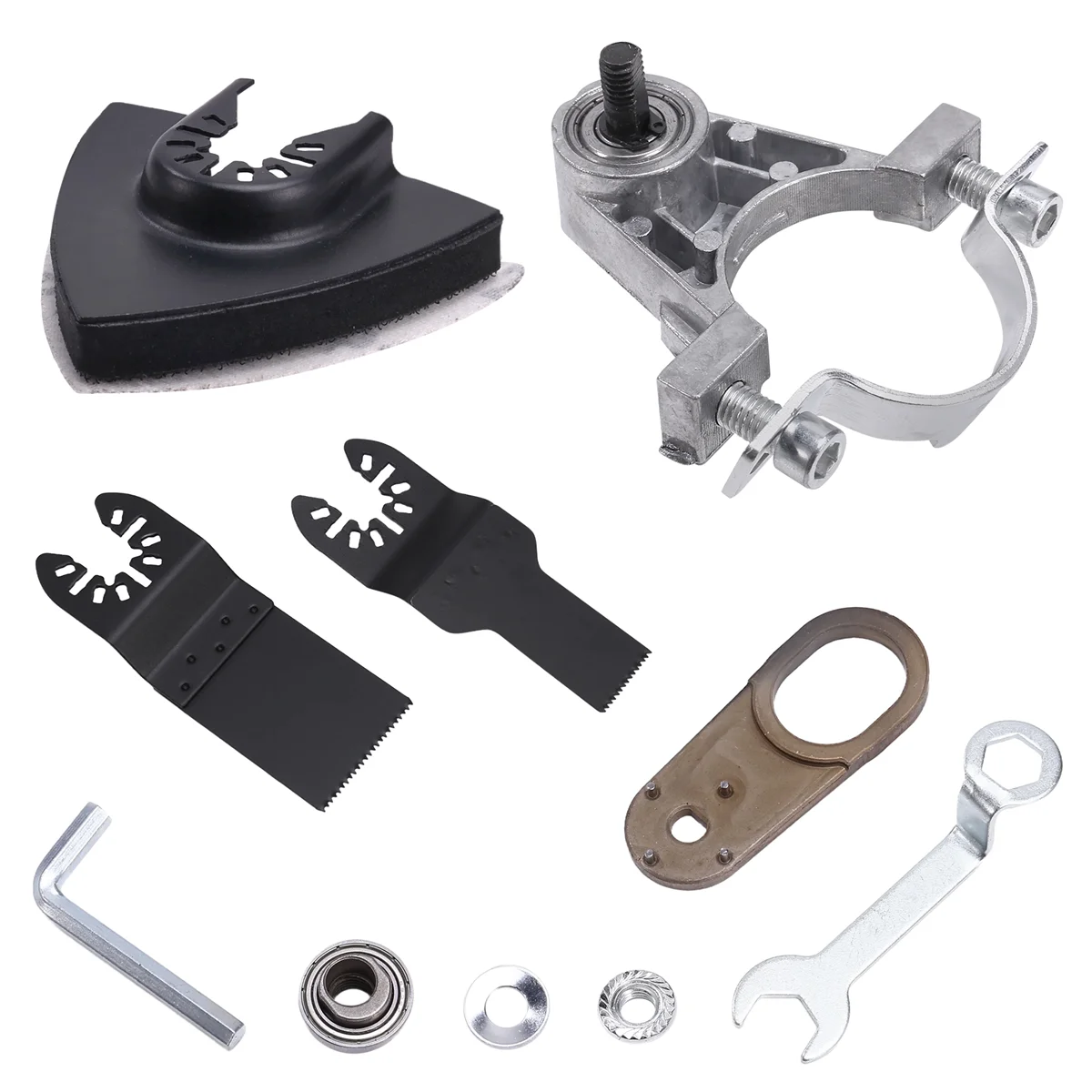 

ABUF Angle Grinder Conversion Adapter Kit M10 Thread Polishing Oscillating Power Tools Converter for 100 Angle Grinder