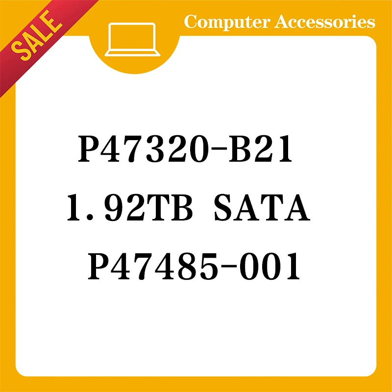 

Boxed P47320-B21 1.92TB SATA 2.5 RI G10 + PLUS Hard Drive P47485-001