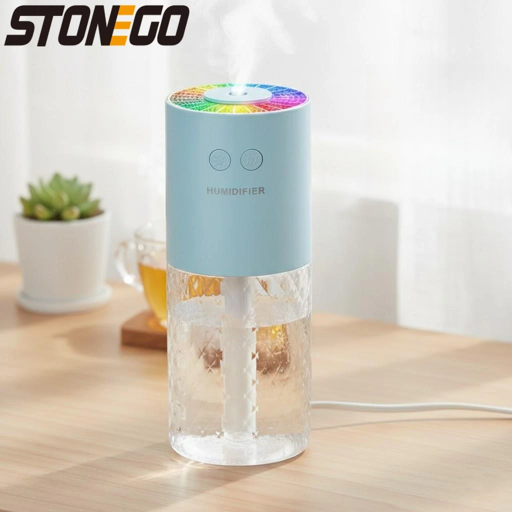 

Увлажнитель воздуха с кристаллической проекционной лампой, автомобильный и домашний диффузор для эфирных масел, аксессуары для дома