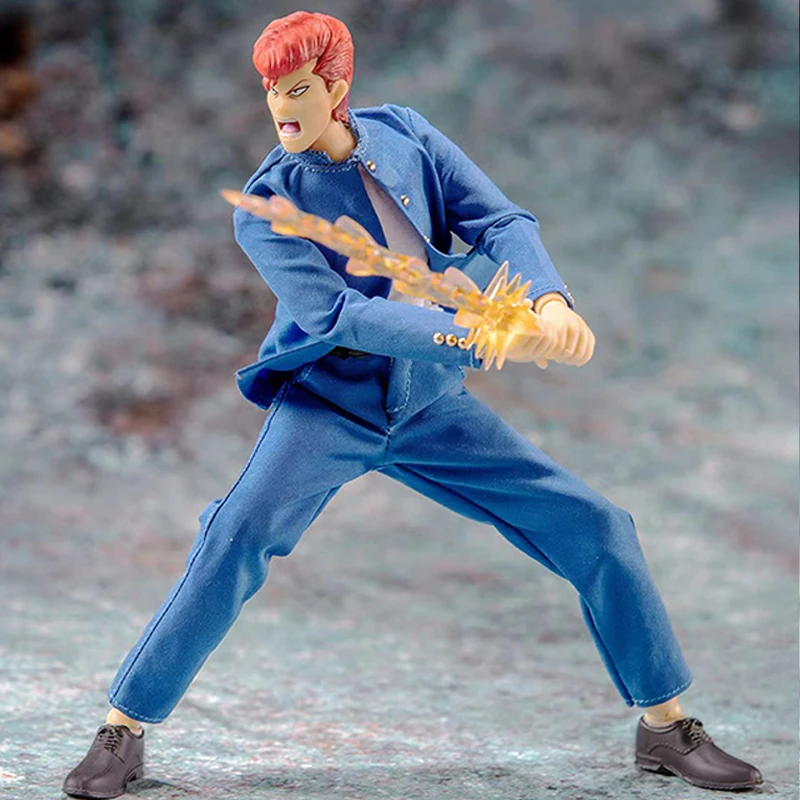 In Stock Now Dasin Greattoys Model Kit Yu Yu Hakusho Kuwabara Kazuma SHF Assembly Anime Action PVC Toys Figure Collectible Doll