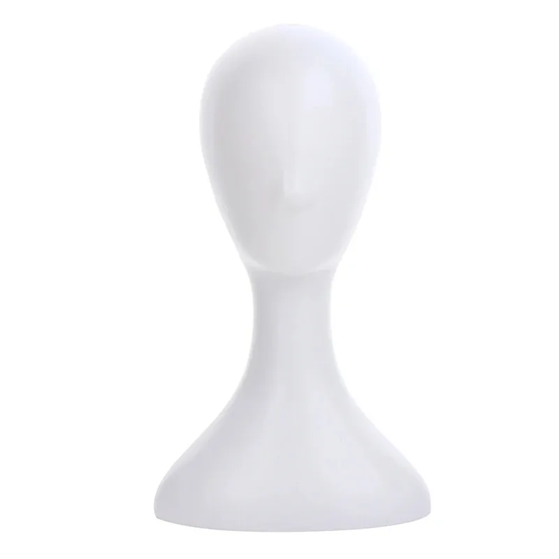 Plastic Abstract Mannequin Head Model for Wig Display