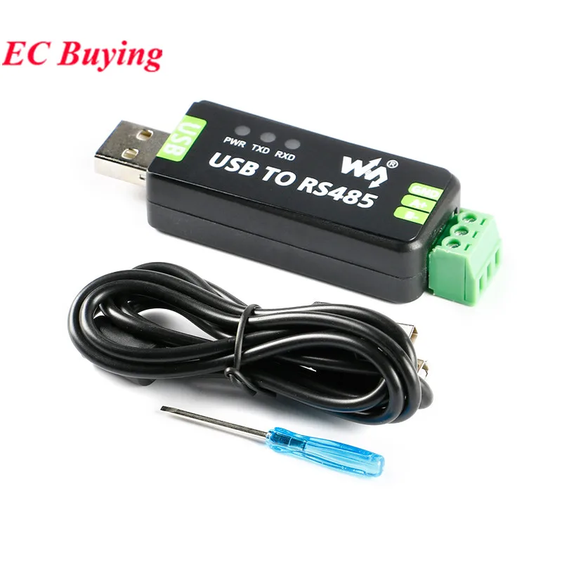 Industrial USB to RS485 Serial Converter RS-485 232/422/TTL Half Duplex FT232RL Communication Module CH343G Win8 10 Linux Mac
