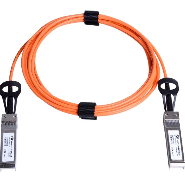 Новый и оригинальный кабель 10G SFP + AOC, активный оптоволоконный кабель