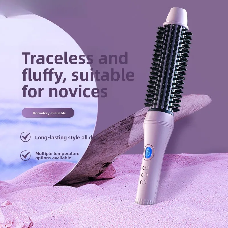 

Wavytalk Thermal Brush Lazy Portable Seamless Fluffy Egg Roll Water Ripple Curling Iron Household Negative Ion Curling Comb