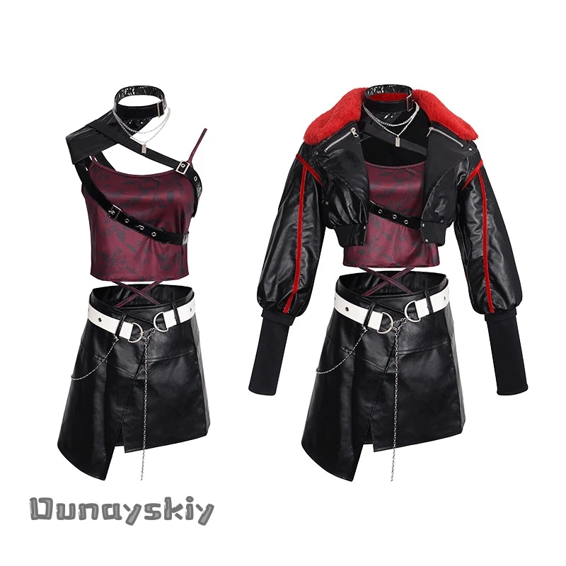 Retsuka Shiraishi An Cosplay Costume Anime PJSK Sekai Role-play Coat jiakei Dresses Uniform Halloween Play Outfit for Woman Wig