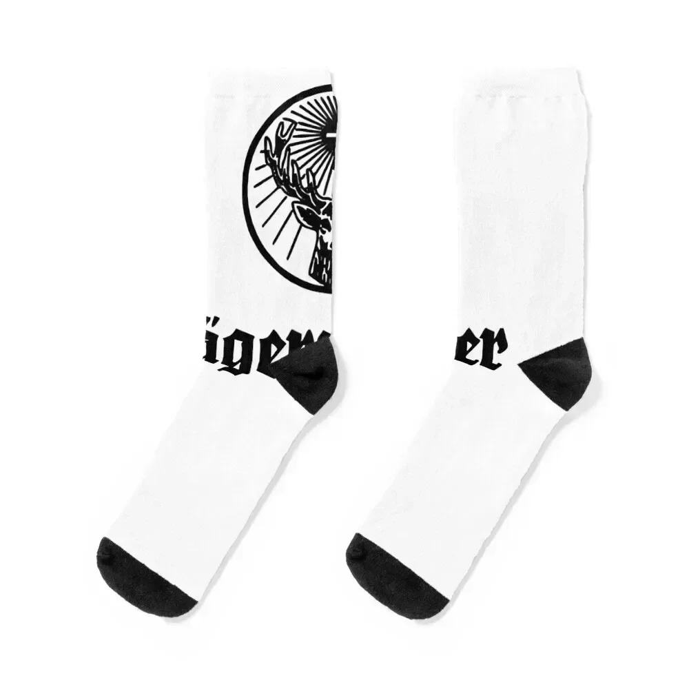 MEJOR VENDEDOR - Jagermeiser Logo Merchandise Essential Socks piso regalo Run Botas de montaña Calcetines para niñas Hombres