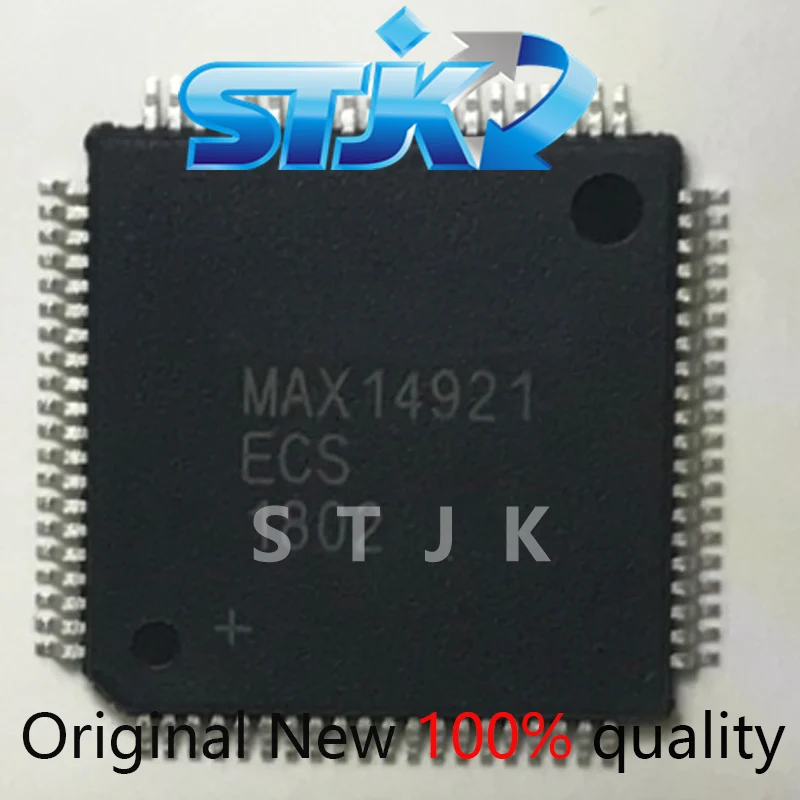 MAX14921ECS+T MAX14921ECS TQFP80 Battery monitor chip