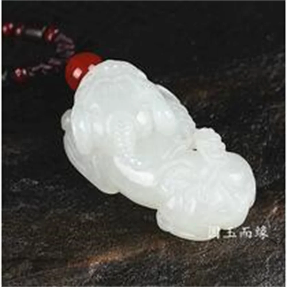 Brisbly Pixi Pendant Fushi Pizza Natural Hetian Pendant Bracelet Male & Female Transfer Pendant