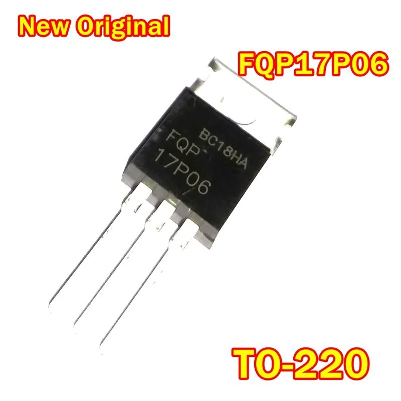 

1Pcs to 100Pcs New Original Fqp17P06 To-220 60V P-Channel Mosfet