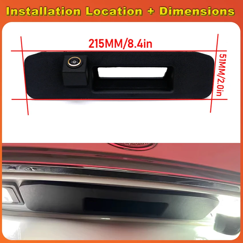 For Mercedes Benz W205 Vito W447 W176 ML A180 A200 A260 GLA 250 GLC GLE W117 W166 170° AHD CCD 1080P 12V Car Rear View Camera