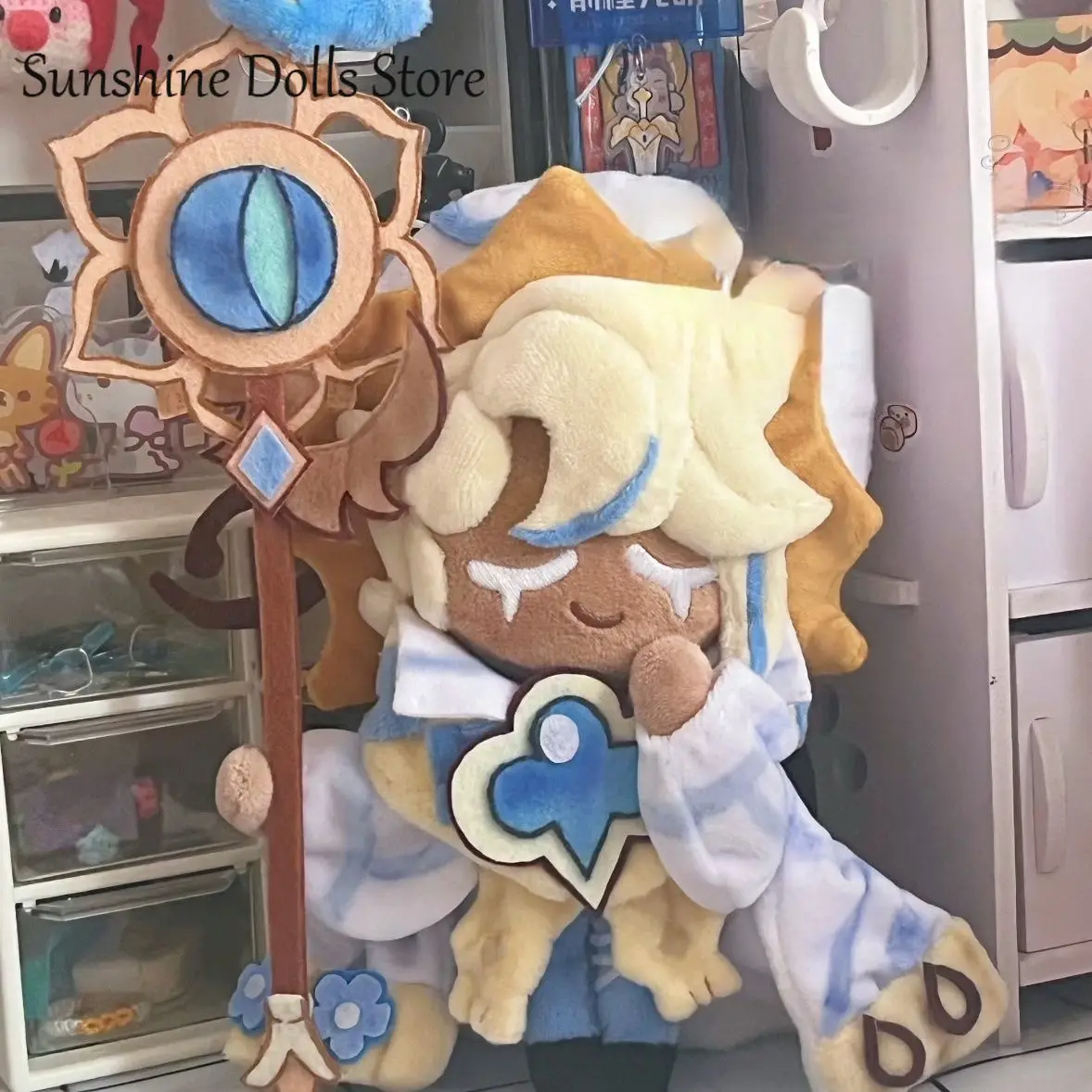 

Cookie Kingdom Pure Vanilla Cookie Cute Plush Doll Body Dress Up Clothes Plushies Stuffed Toys Anime Figures Birthday Gift 20cm