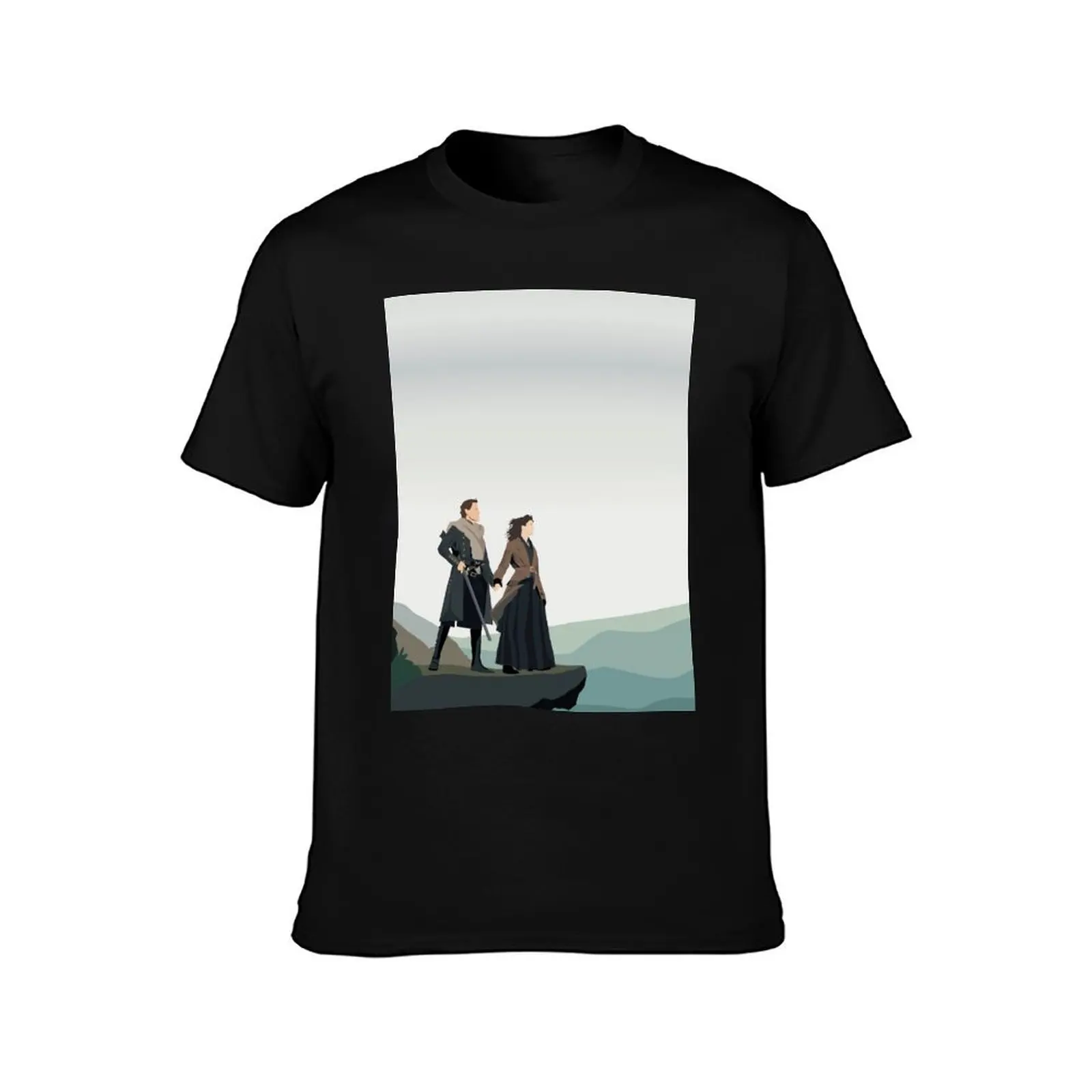 Outlander - Overlook T-Shirt Simple Casual Short Sleeve Tee T-Shirt