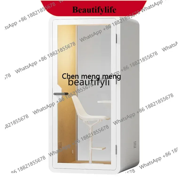 Office Singing Learning Mobile Soundproof Room Silent Sleeping Warehouse Home Phone Booth Room YA