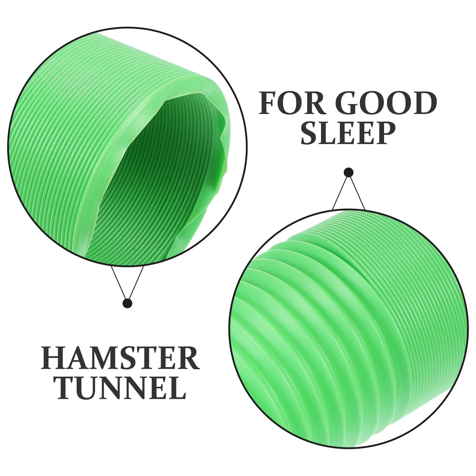 

Foldable Plastic Hamster Tunnel Cage Accessory for Ferrets Hamsters Exercise Play Hideout Tube Plastic Hamster Tunnel