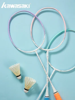 Raqueta de bádminton Kawasaki AURORA 2024 Raqueta de bádminton ultraligera 5U totalmente de carbono