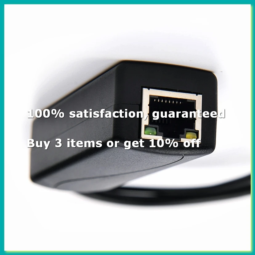 PS5712TG Gigabit Power Over Ethernet Splitter 10/100/1000Mpbs RJ45 Support IEEE802.3 Af/At(30W) PoE Splitter-DTA9