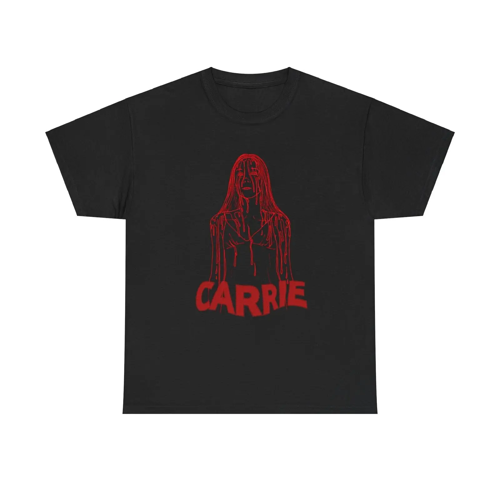 Carrie Heavy Cotton Unisex Tee, Stephen King, Sissy Spacek