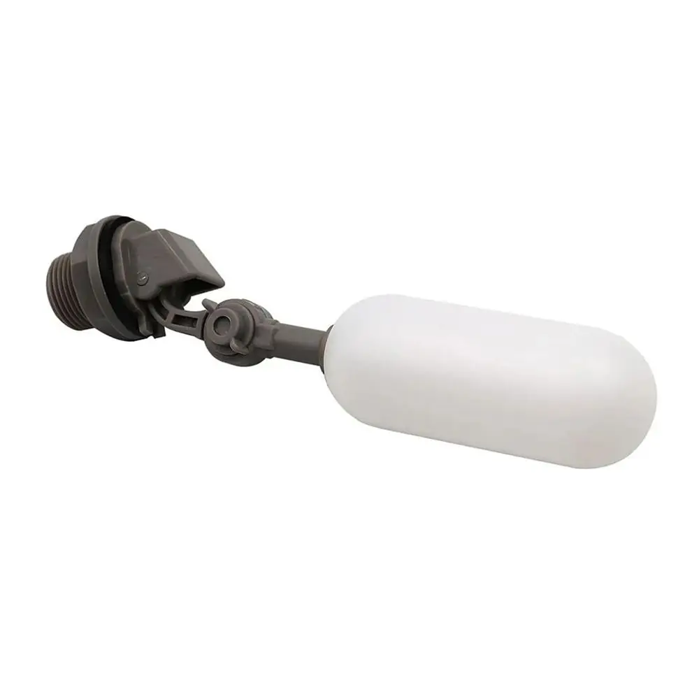 1Pcs 1/2 DN15 3/4 DN20 Float Ball Valve ABS PE Adjustable Arm Automatic Fill Valve 360 Degree Adjustable Plastic