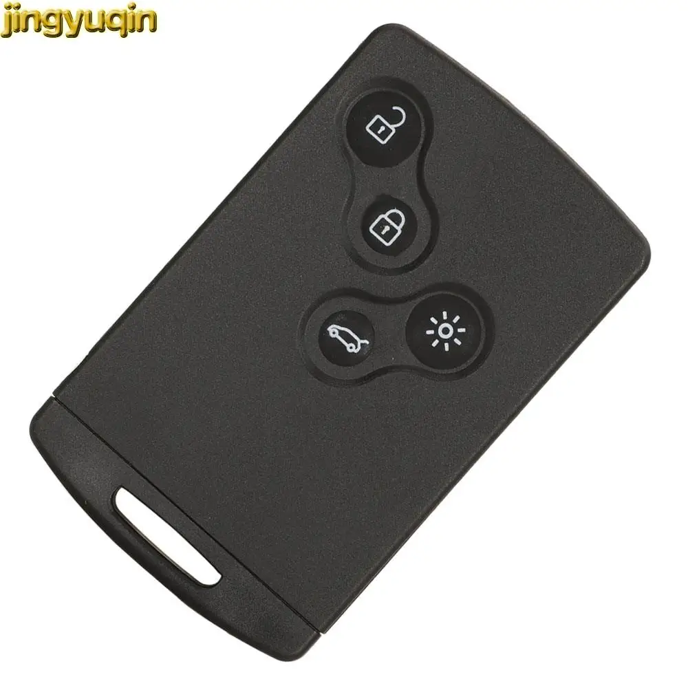 

Jingyuqin 4BTNS Remote Car Key Fob Shell For Renault Clio IV KOLEOS Laguna III Kaptur Megane III Scenic III Fluence I 2008-2016