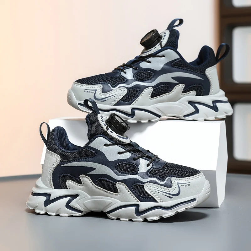 

2026 Spring Hot Selling Childrens Sports Shoes Support Rebound Soft Trendy Running Shoes Outdoor Play Comfortable Casual Shoes