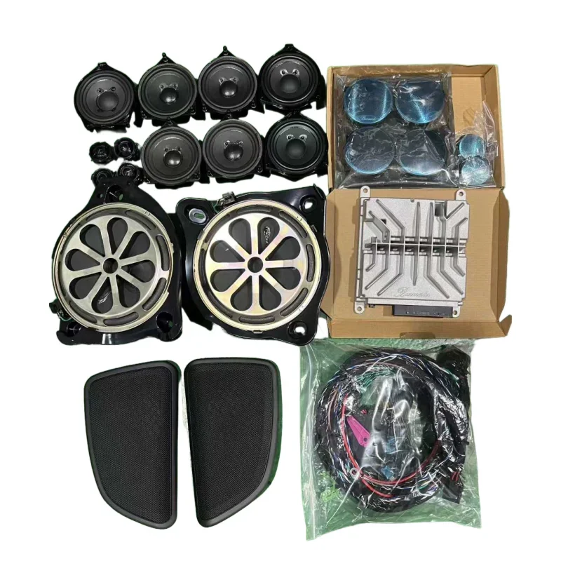 High-quality Berliner Sound Audio Speakers Are Used for Upgrading the Speakers of the  E-Class W213