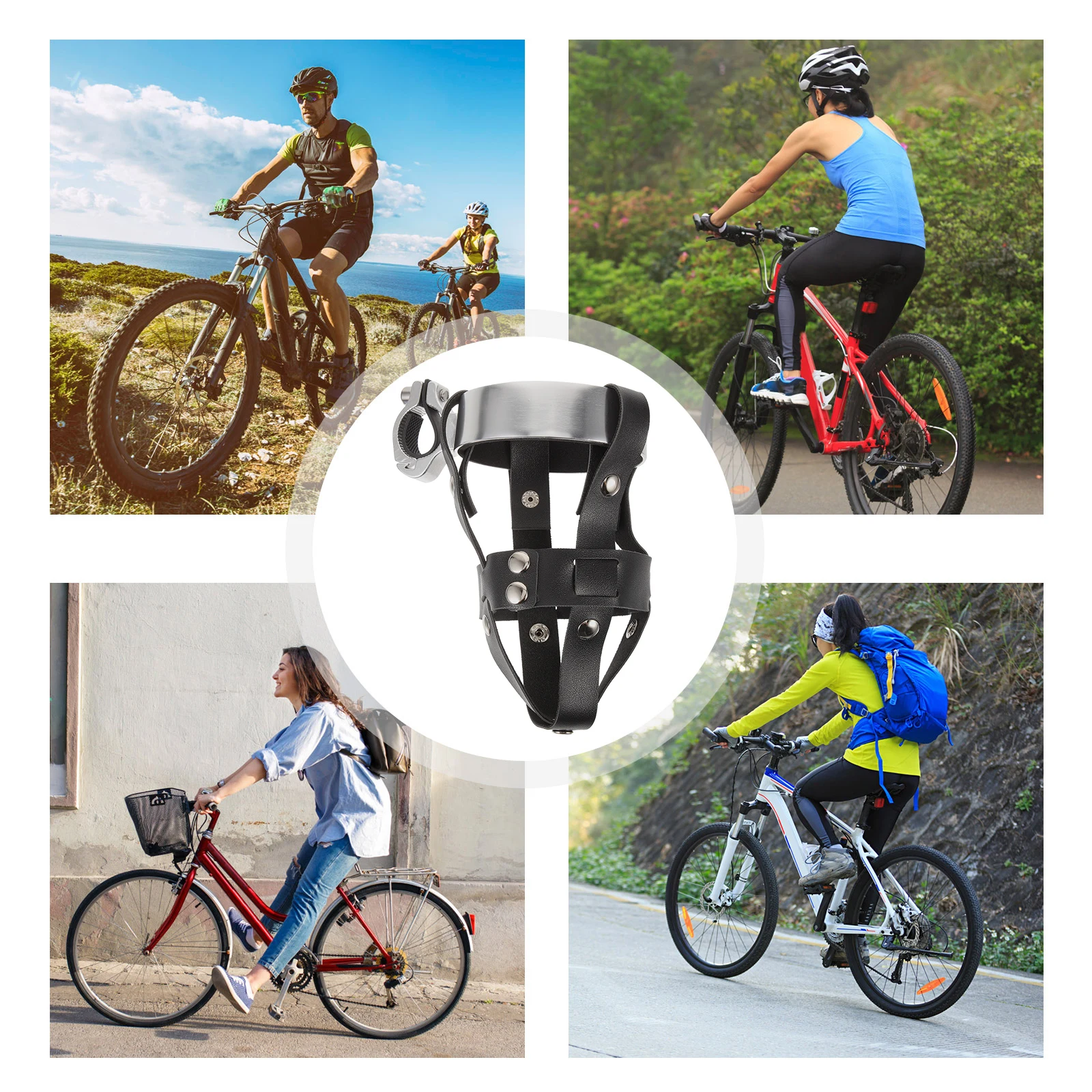 

Water Bottle Cage for Bike Rugged Alloy Construction Spill-Proof Grip Ideal for Cycling Hiking Riding Secure Mounting Fast Setup