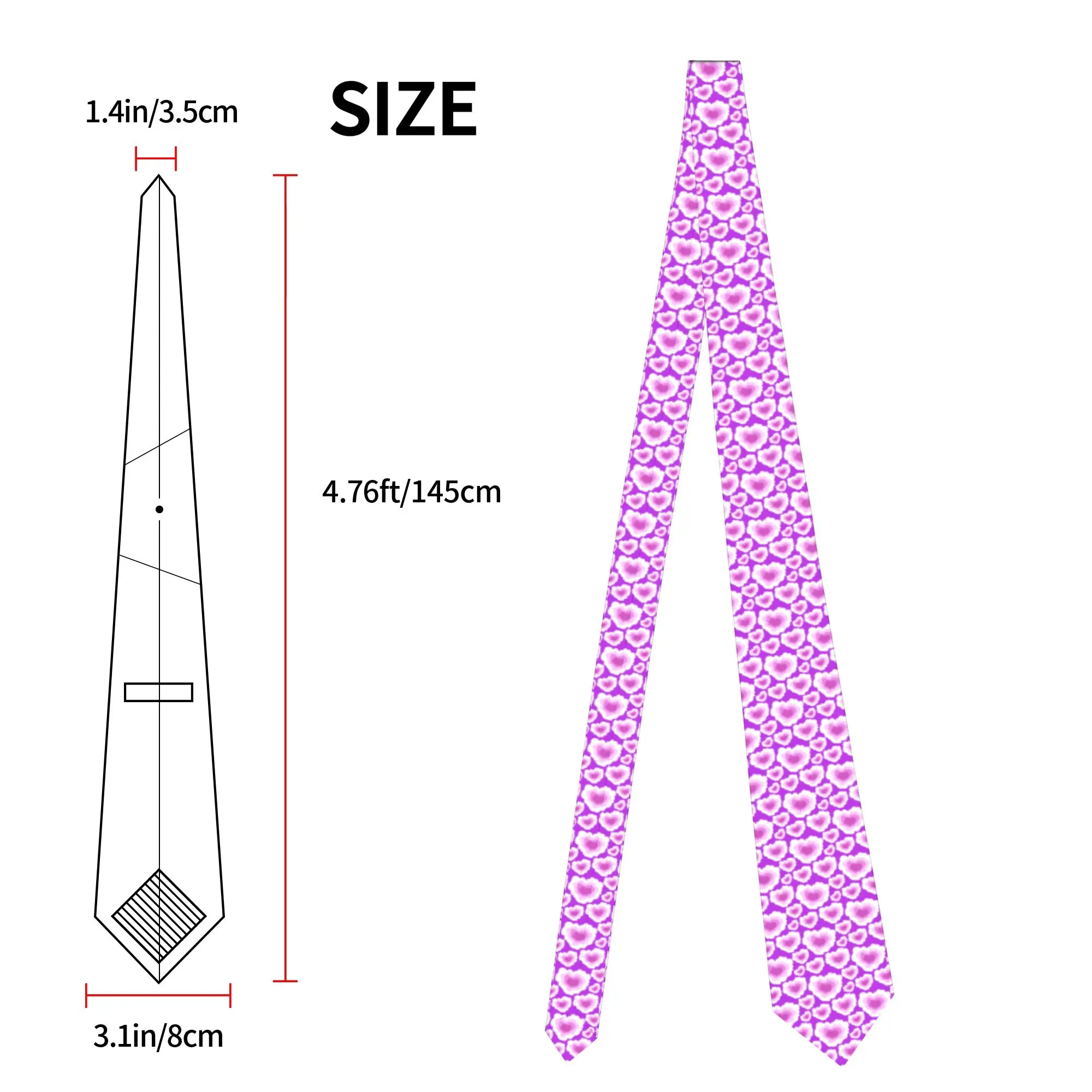 pink-cloud-hearts-nursery-ties-gravatas-de-seda-masculinas-da-moda-para-escritorio