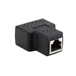 RJ45 1 To 2 Ways Expansion Network Port Ethernet LAN Network Splitter Rj45 Cable Port Network Cable Splitter