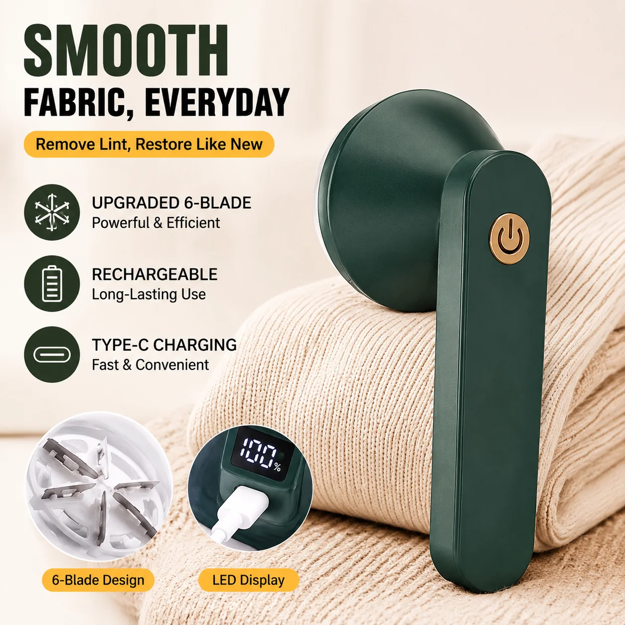 removedor-de-bolinhas-de-tecido-e-fiapos-design-aprimorado-com-6-laminas-recarregavel-com-display-led-e-carregamento-tipo-c-para-viagem