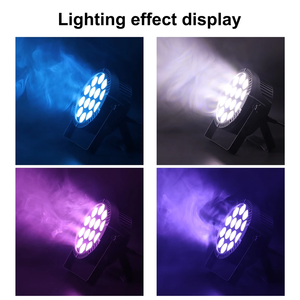 U'king 60w 14led par light 4 in1 rgbw schillerndes lichteffekt licht dmx512 bühnen licht sprach steuerung 4/8ch für bar ktv party disco – Detail 3