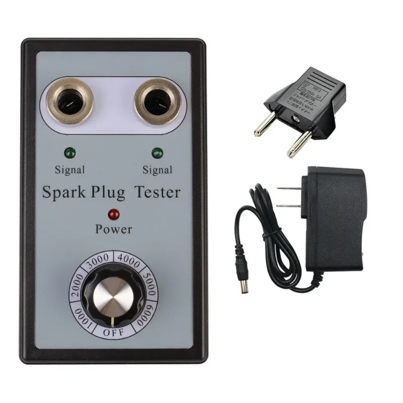 

Automobile spark plug test Double hole fire nozzle ignition system detector