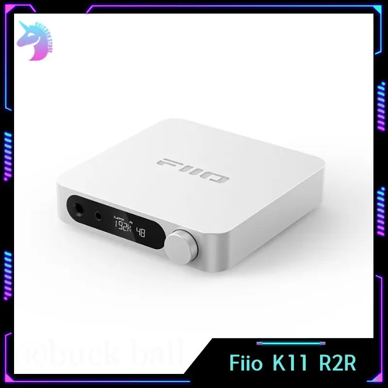 Fiio K11 R2r Desktop Dsd Decoding Headphone Amplifier Lossless Earphone Power Hifi Portable Amplifier Accessory Custom Gifts