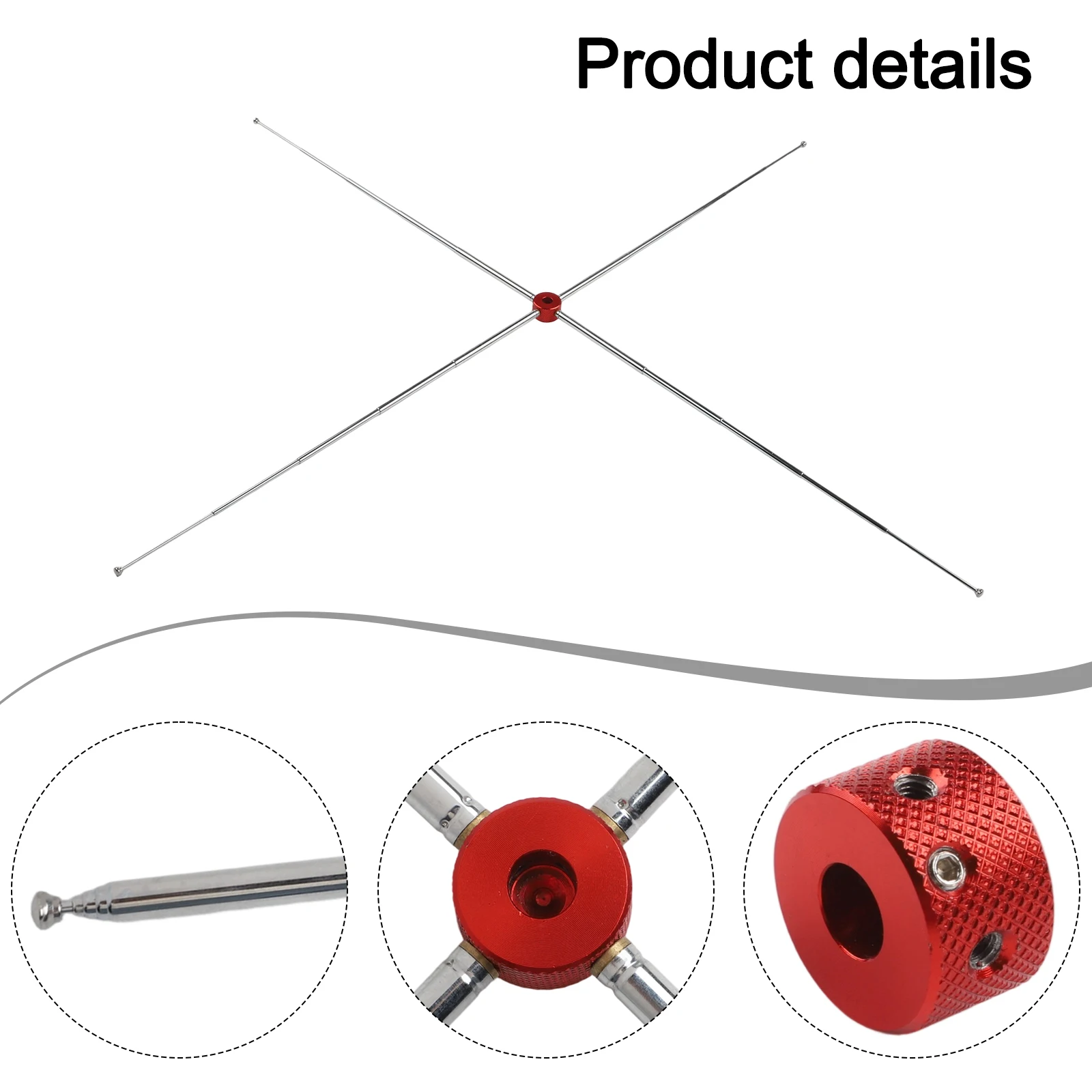 

Antenna Performance Boost JPC12 Capacitor Reduce Noise Interference For PAC12 Antenna Aluminum Alloy Capacitor Cap