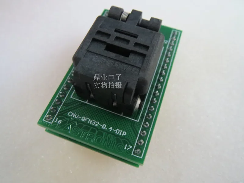 QFN32/DIP32 0.4mm Burn-in Socket gold plating IC testing seat Test Socket test bench