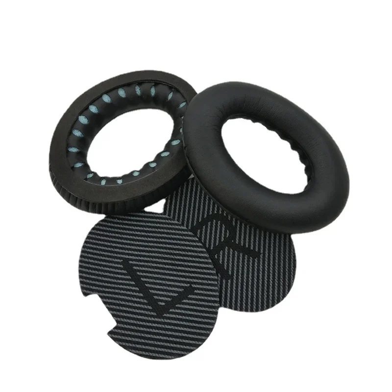 Hochwertige Ersatz-Ohrpolster aus Proteinleder, geeignet für Bose QuietComfort BOSE QC25 QC15 Soundtrue AE2 Kopfhörer mit Kopfband. – Detail 7
