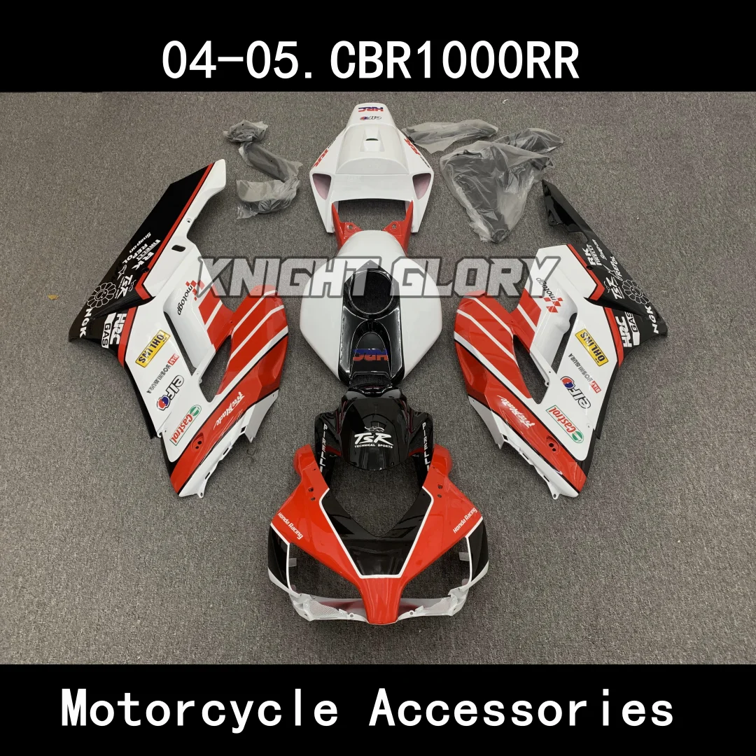 Adatto per Fireblade CBR1000RR 2004 2005 SC57 CBR1000 RR Moto Shell Carenature Spoiler Corpo ABS Stampaggio ad iniezione